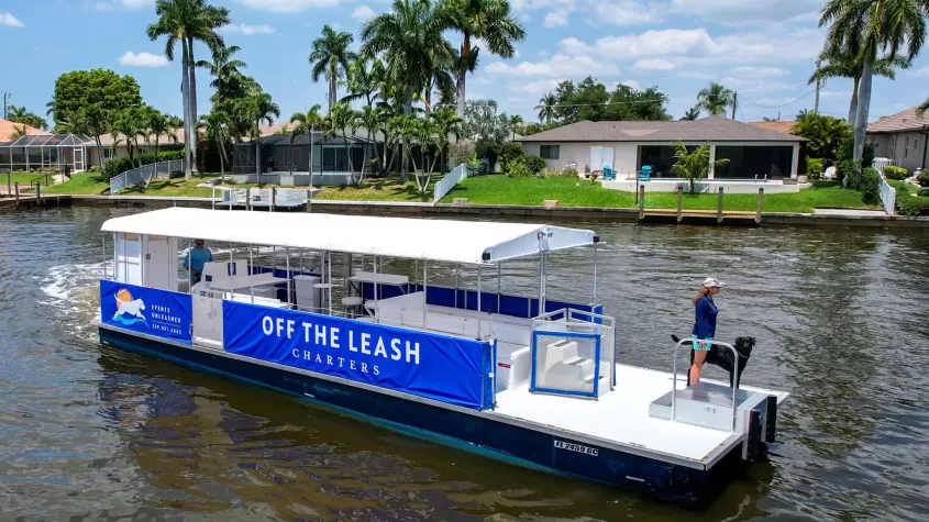 Boat cruising SWFL waterways