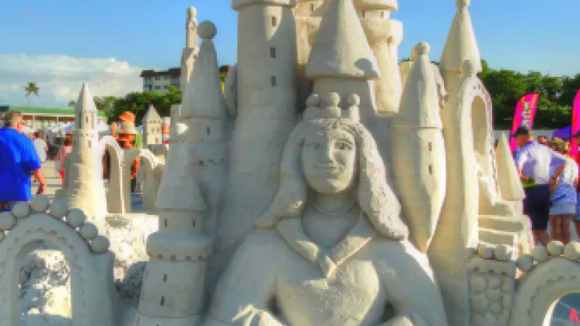 Sand sculpture