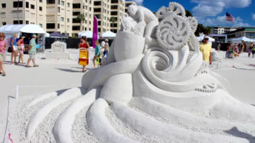 Sand sculpture