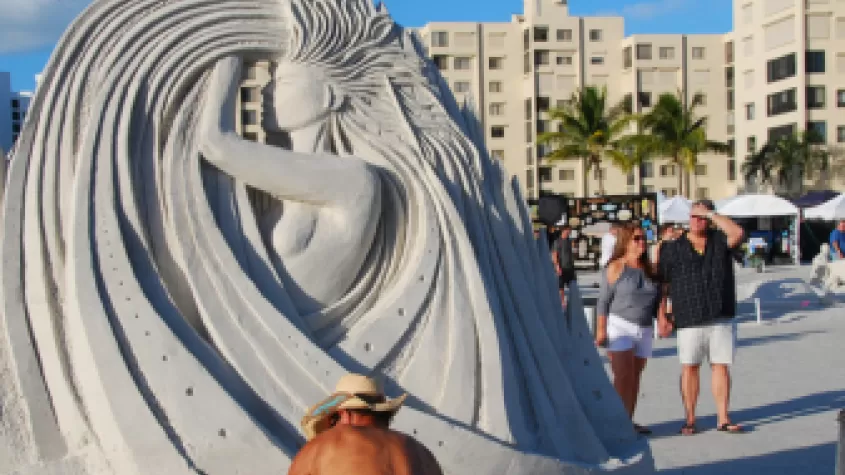 Sand sculpture