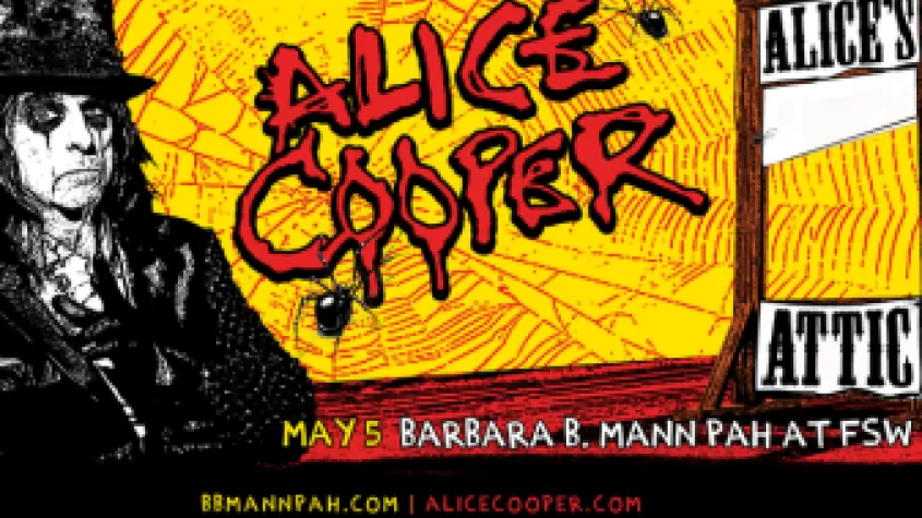 ALICE COOPER - ALICE'S ATTIC TOUR