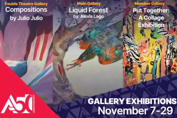 Graphic of three paintings 
