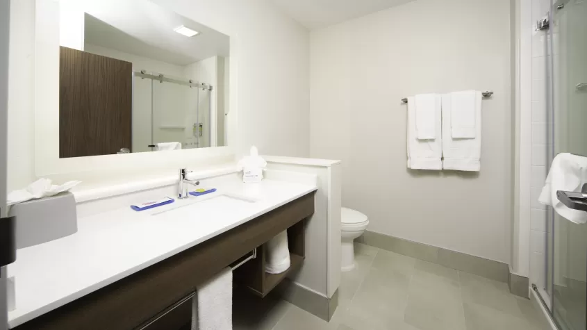 Modern bathroom vanity in every bathroom