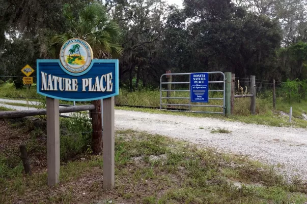 Bonita Nature Place (BNP) provides a local place for learning experiences, volunteerism, and outdoor family activities that strengthens the environmental stewardship commitment within the community while fostering an awareness of old Southwest Florida in its unique, natural setting. The goal of the Bonita Nature Place (BNP) is to provide a quality nature center to promote conservation and environmental stewardship through education.
